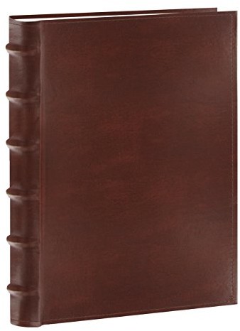 Pioneer Photo Albums CLB-346/BN sewn Bonded Leather Bi-Directional 300 Photos Pocket album (Brown) by Pioneer Photo Albums CLB-346/BN