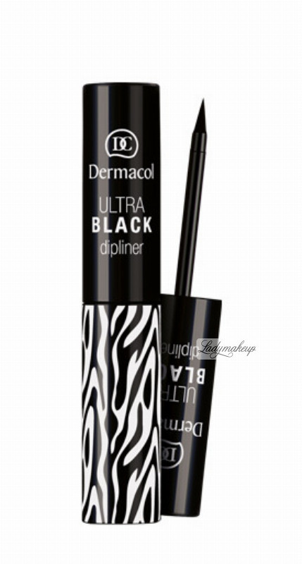 Dermacol Ultra Black Dipliner - Eyeliner w płynie