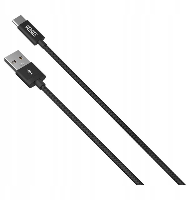 YENKEE Wytrzymały Kabel Usb-c 1M - Black