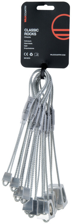 Wild Country Classic Skały rozmiary 1-10 2021 Kości wspinaczkowe 40-RWSET-999-SET