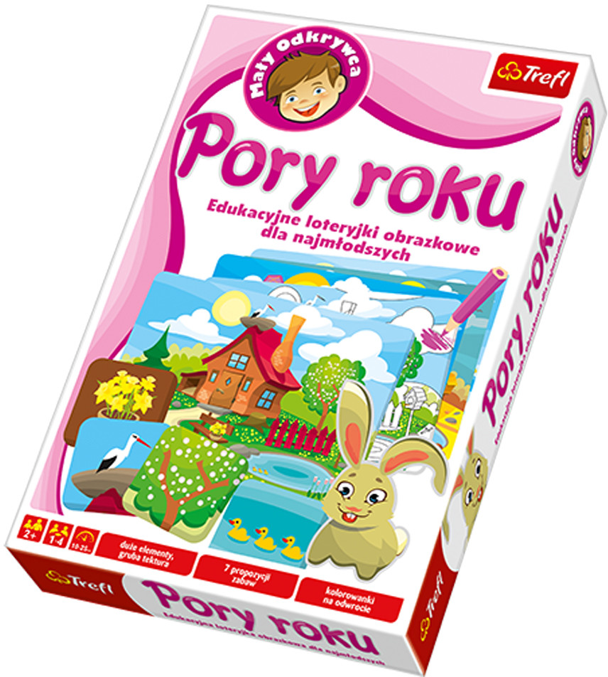 Trefl Gra edukacyjna Pory Roku Mały Odkrywca