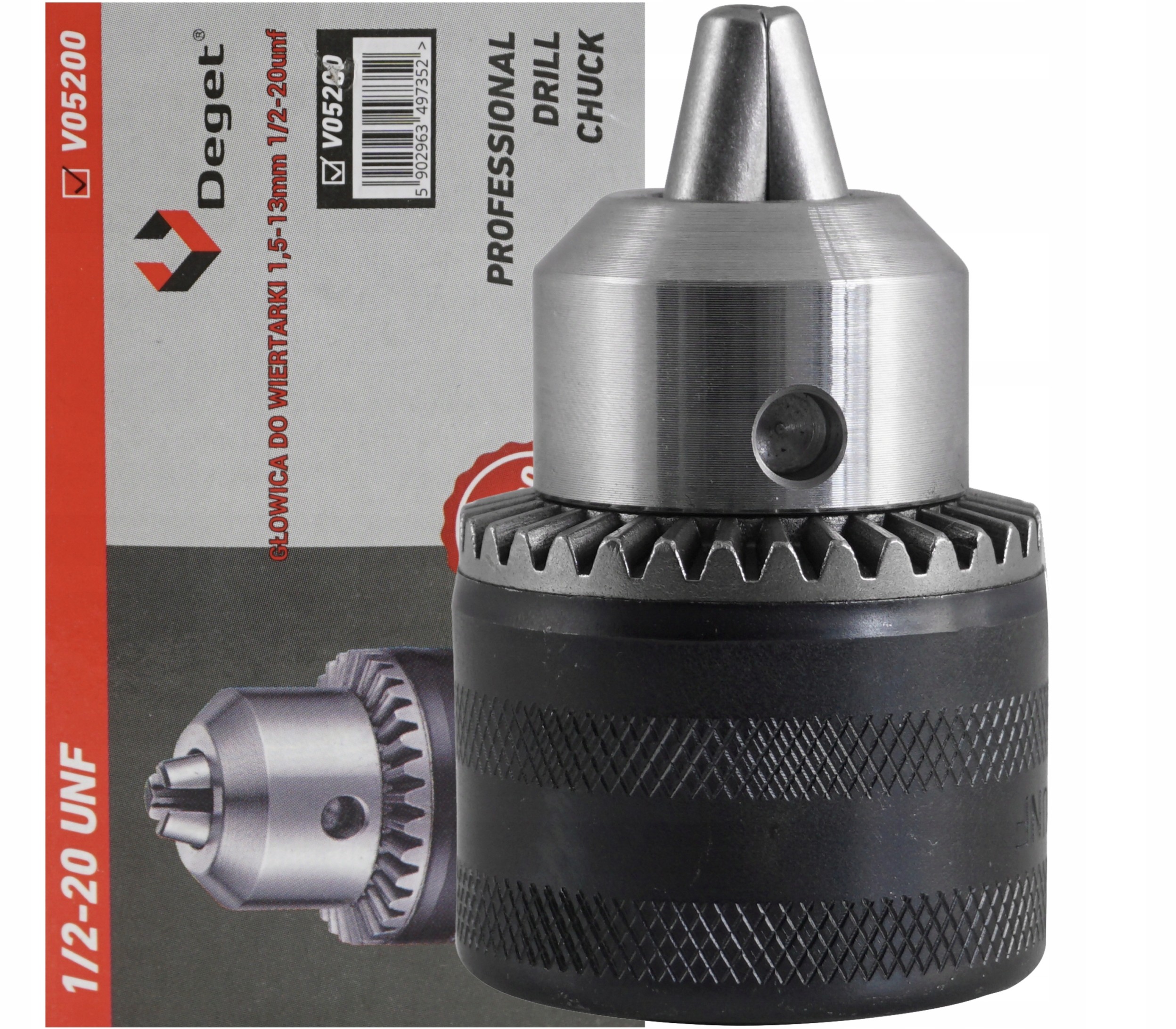 Głowica Do Wiertarki Uchwyt 1,5 -13mm 1/2'' Verke