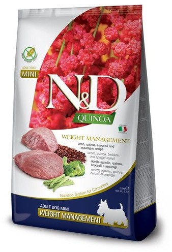Farmina N&D Quinoa Dog Adult Mini Weight Management 2.5 kg