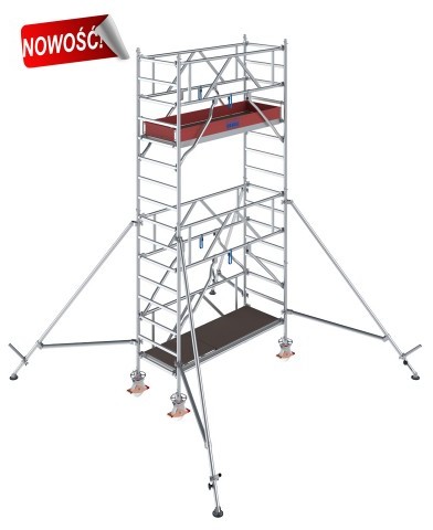 Krause Rusztowanie - STABILO 1000 2,0 x 0,75m, wys.rob. 5,30m (776020)