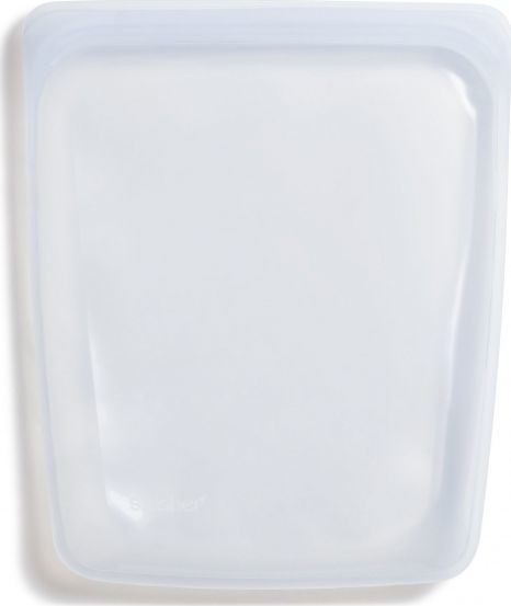 Stasher torebka na żywność 26,4 x 24 cm silikonowa przezroczysta 1920 ml twm_601786