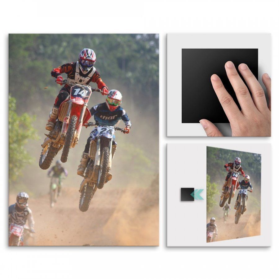 Pix4home Plakat metalowy żużel L POS-L-01670