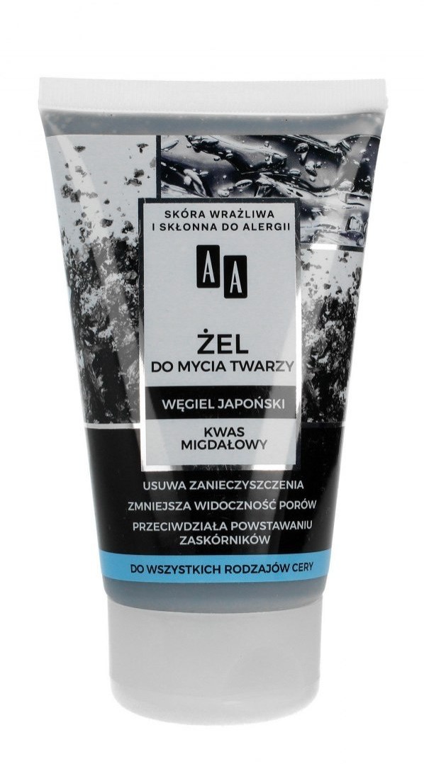 Oceanic AA Carbon & Clay Żel do mycia twarzy z węglem japońskim - każdy rodzaj cery 150ml