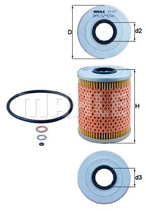 Knecht Filtr oleju