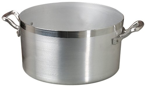 Pentole Agnelli pentole agnelli rondel z aluminium, bltf z 2 uchwytami ze stali nierdzewnej, srebrny FAMA426