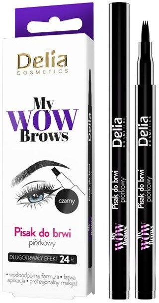 Delia Wow my Brow Marker do brwi czarny