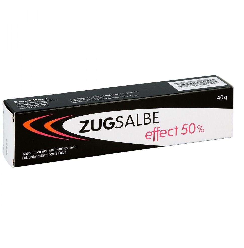 INFECTOPHARM Arzn.u.Consilium Zugsalbe effect 50% Salbe 40 g