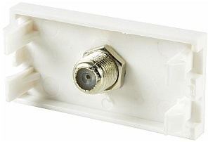 avlink avlink Przyłącze ścienne - Antenowe F-Typ śrubowe 50 x 25mm 122.520UK