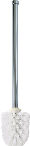 Fackelmann 86759 szczotka do toalety, około 7,5 x 37,5 cm, powierzchnia błyszcząca chromowana