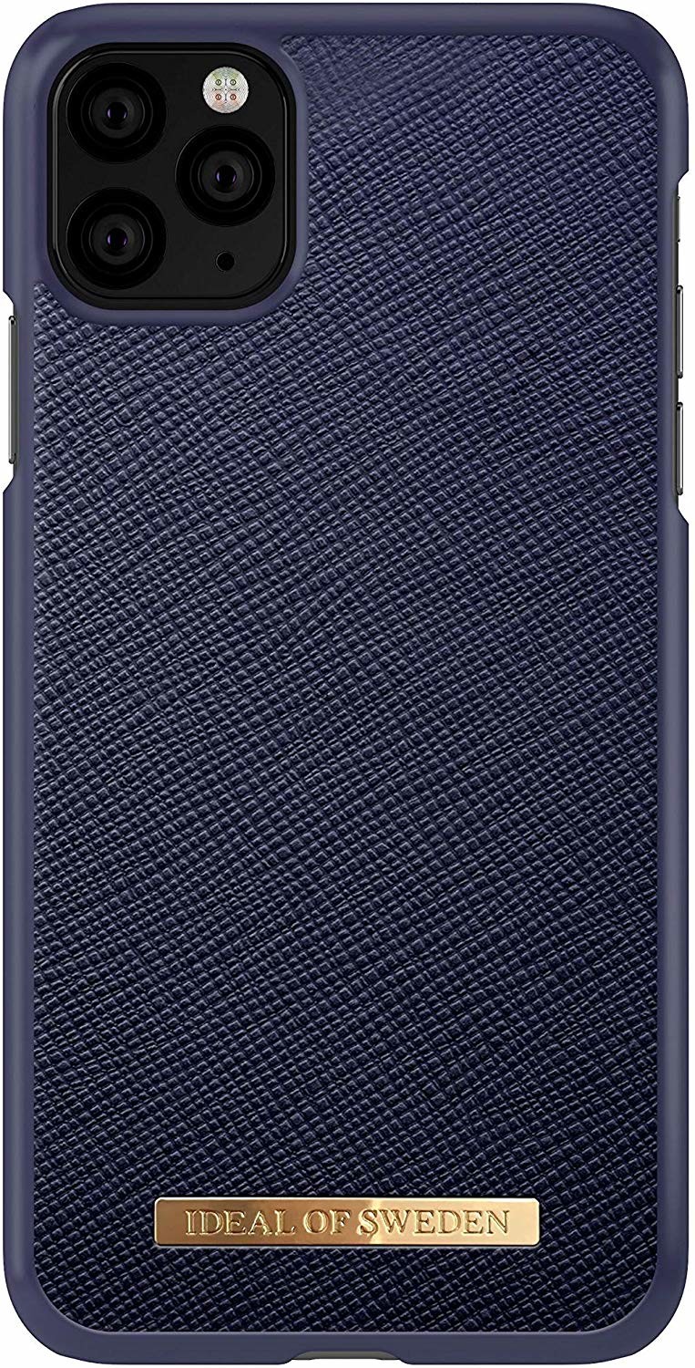 Ideal of Sweden Fashion Case Etui Obudowa do iPhone 11 Pro Max Saffiano Navy IDFCSA-I1965-50