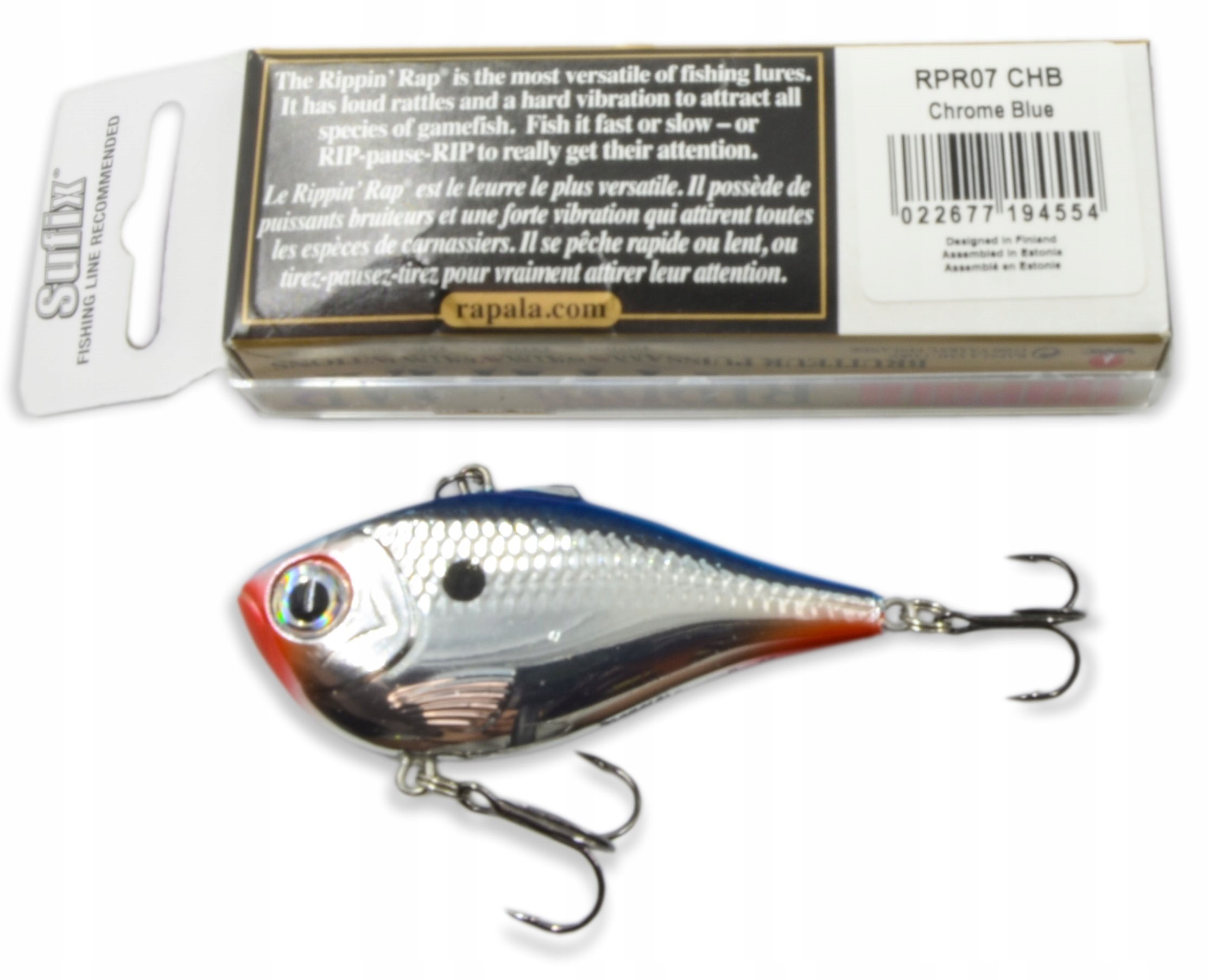 Rapala RPR07 Chb Wobler Rippin Rap 7cm 24g