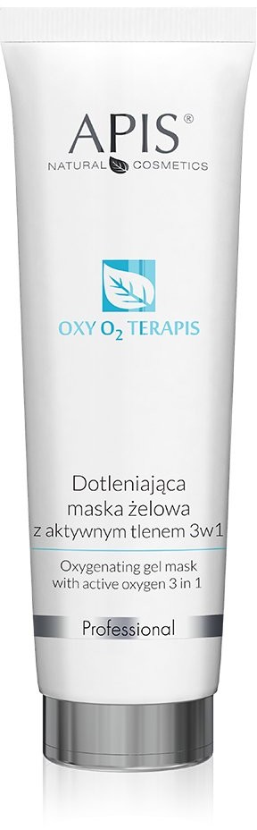 Apis Professional Oxy O2 Terapis Dotleniająca Maska Żelowa Z Aktywnym Tlenem, 100ml AP53125MP