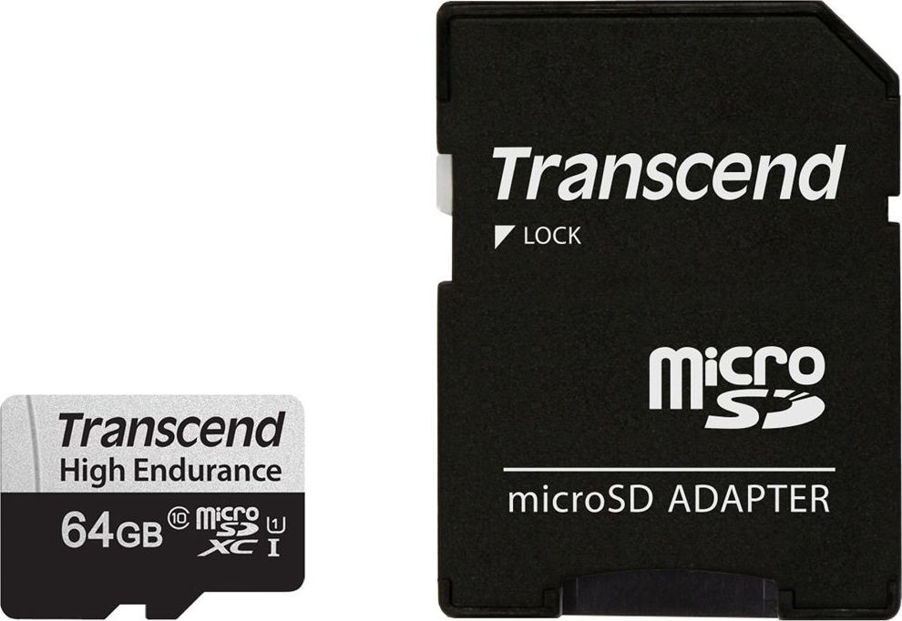 Transcend 350V MicroSDXC 64GB UHS-I/U1 TS64GUSD350V TS64GUSD350V