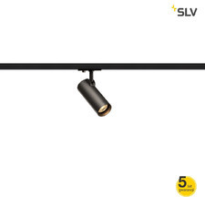 SLV lampa szynowa Helia 50 LED szyna 1f. 3000K czarna 35° adapter 1f 143580 143580