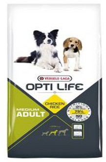 Opti Life Versale- Laga Medium Adult Chicken&Rice 12,5 kg