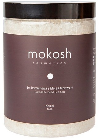 MOKOSH Mokosh, sól karnalitowa z Morza Martwego, 1000g MOK000050