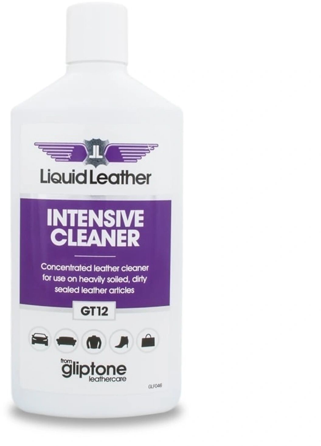 Gliptone Liquid Leather GT12 środek do czyszczenia mocno zabrudzonej skóry 250ml LIQ000015