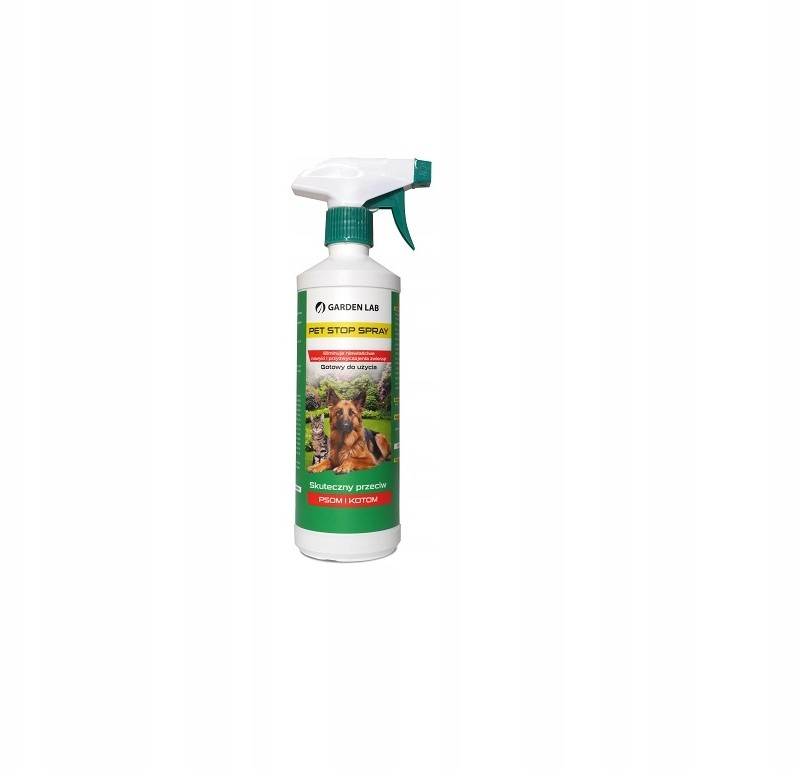 Garden Lab Pet Stop Spray Odstrasza psy koty 500ml