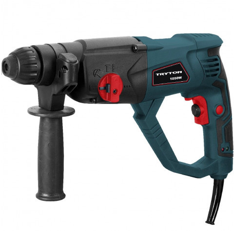 Tryton Młoto-wiertarka 1050w sds+ 4 funkcje, kufer, akcesoria TMM1050K