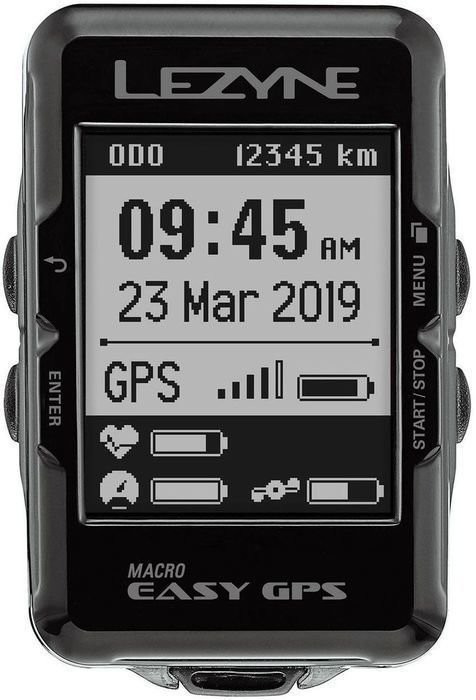 LEZYNE Macro Easy GPS Black