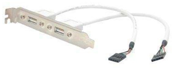 STARTECH.COM 2 Port USB A Female Slot Plate Adapter USBPLATE