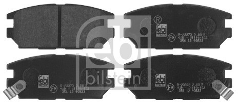 FEBI Zestaw klocków hamulcowych, hamulce tarczowe FEBI 16756