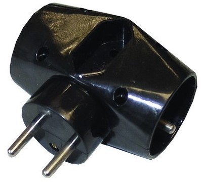 Solight Rozgałęźnik 1x2,5A + 2x10A/230V