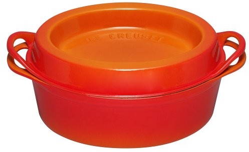 Le Creuset Doufeu brytfanna owalna, 32 cm, czerwony, 32 cm 25084320902460