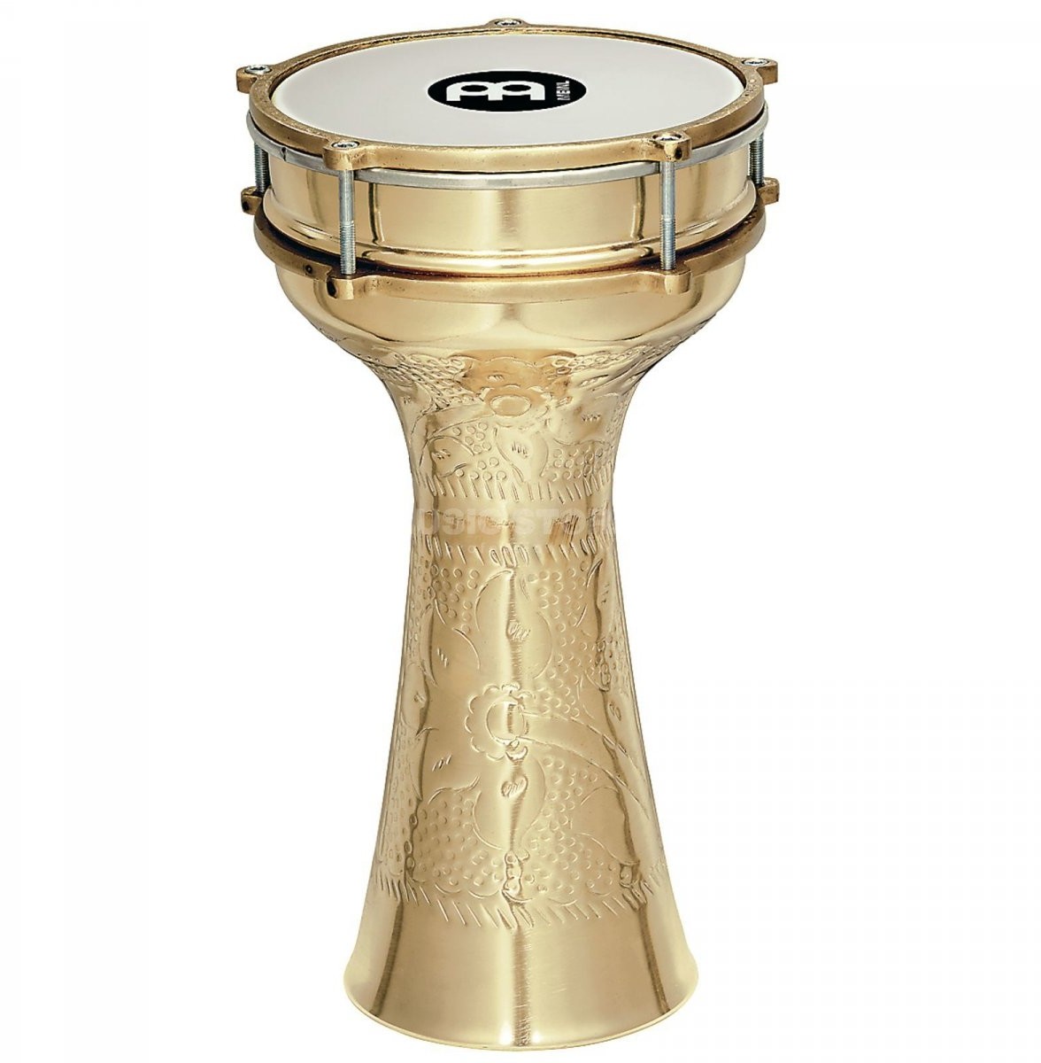 Meinl Percussion meinl Percussion HE-215 miedź Darbuka, pokryty mosiądzem, handgehaemmert, średnica 20,02 cm (7 7/8 cala), mosiądz HE215