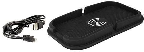 Eufab 16454 indukcyjna ładowarka z antypoślizgowym uchwytem na smartfon 16454