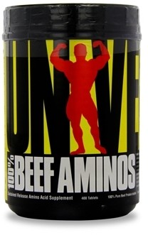 Zdjęcia - Aminokwasy Universal 100 Beef Aminos 400tab Sucha masa