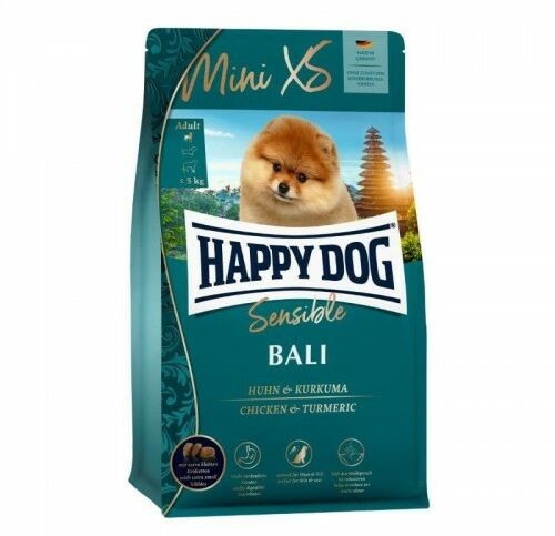 Happy Dog Mini XS Bali Kurczak z kurkumą / Chicken & Turmeric 1,3 kg