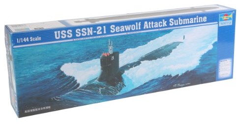 Trumpeter 05904 modelu zestaw montażowy u-Boot USS SSN-21 okręty podwodne