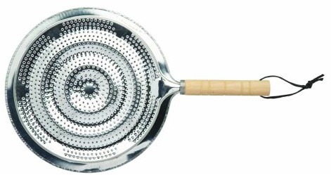 Kitchen Craft simmer pierścień z drewnianym uchwytem, 21 cm KCSIMMER