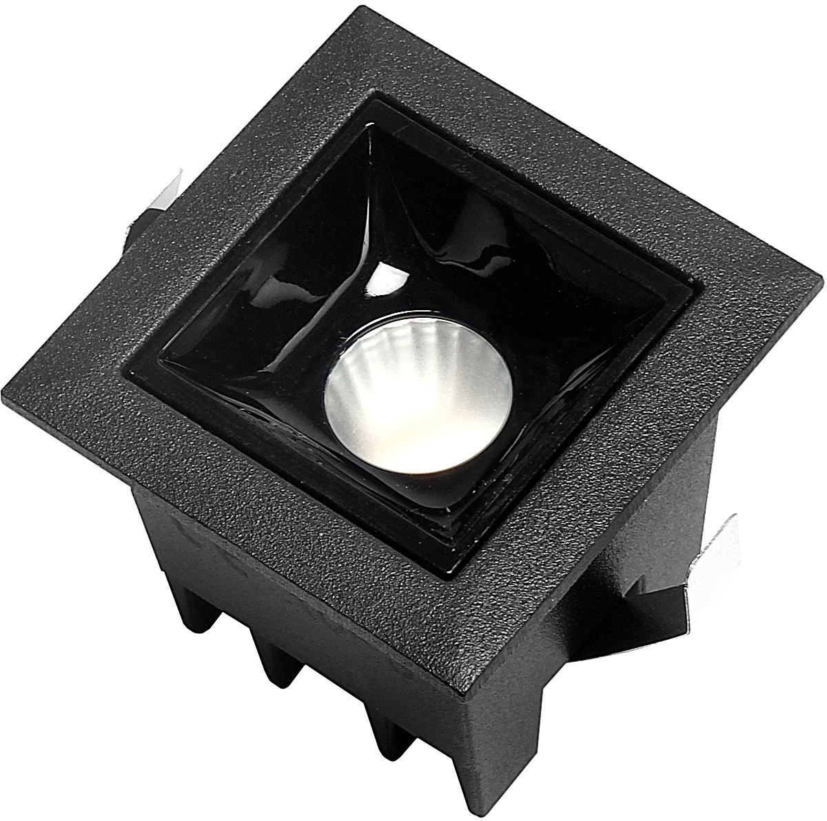 Decorativi Lampa liniowa LED wpuszczana podtynkowa 2W 4000K czarna 573 Decorativi 573