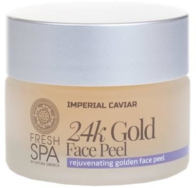 Natura Siberica Fresh Spa Imperial Caviar 24k Gold Face Peel peeling odmładzający do twarzy 24 karatowe złoto 50ml