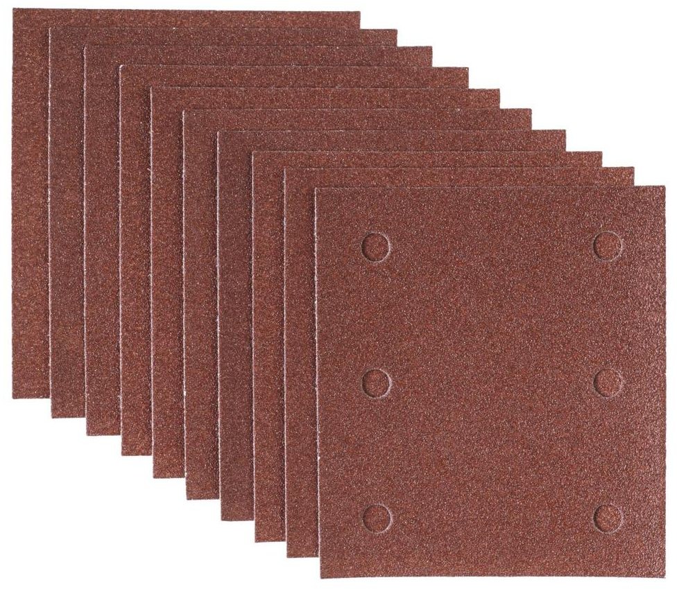 Metabo Papier ścierny, samoprzyczepny (10 szt.) 115x103 mm P80 625621000