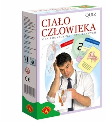 Zdjęcia - Gra planszowa Alexander Gra Quiz ciało człowieka mini -  GRY 