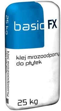 BASIC FX Klej do p$4ytek MROZOODPORNY 25 kg BASIC FX