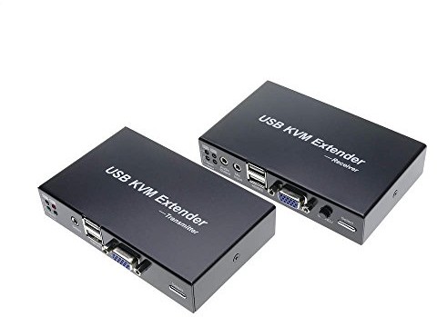 Cablematic cablematic. FR  2 ports KVM z Prolongateur 100 m KVM przez jeden przewód sieciowy STP 100 m PN03031610160128095