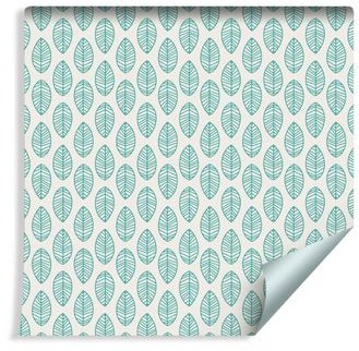 Muralo Tapeta Klasyczne Delikatne Liście w Stylu Retro 100887473 T_F_10mx53_W_100887473_A