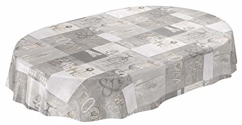 ANRO Obrus ceratowy, zmywalny, styl industrialny, nowoczesny styl 