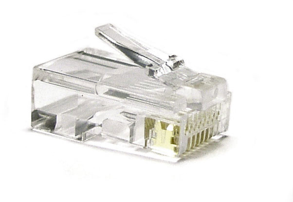 Wtyk Rj 45 Drut 1 Sztuka Cat 6 Przelotowy