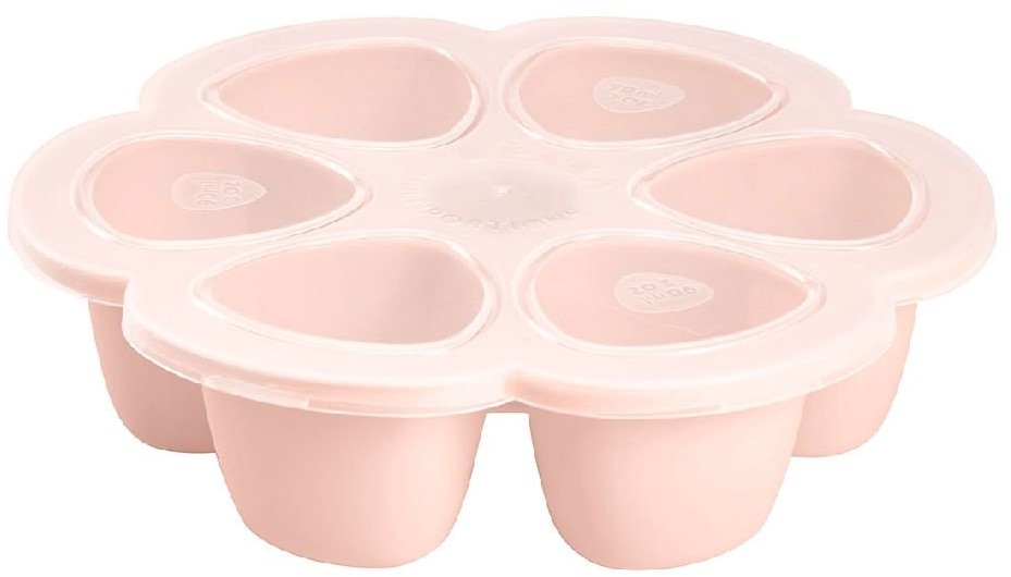 Beaba Silikonowy pojemnik do mrożenia, 6x90 ml, Pink