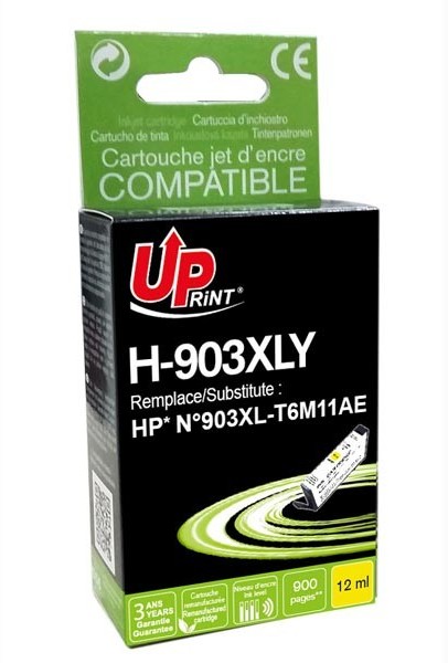 INK UPrint kompatybilny z T6M11AE HP 903XL yellow 900s high capacity dla HP Officejet 6962,Pro 6960,6961,6963,6964,69 IHPT6M11AEYU
