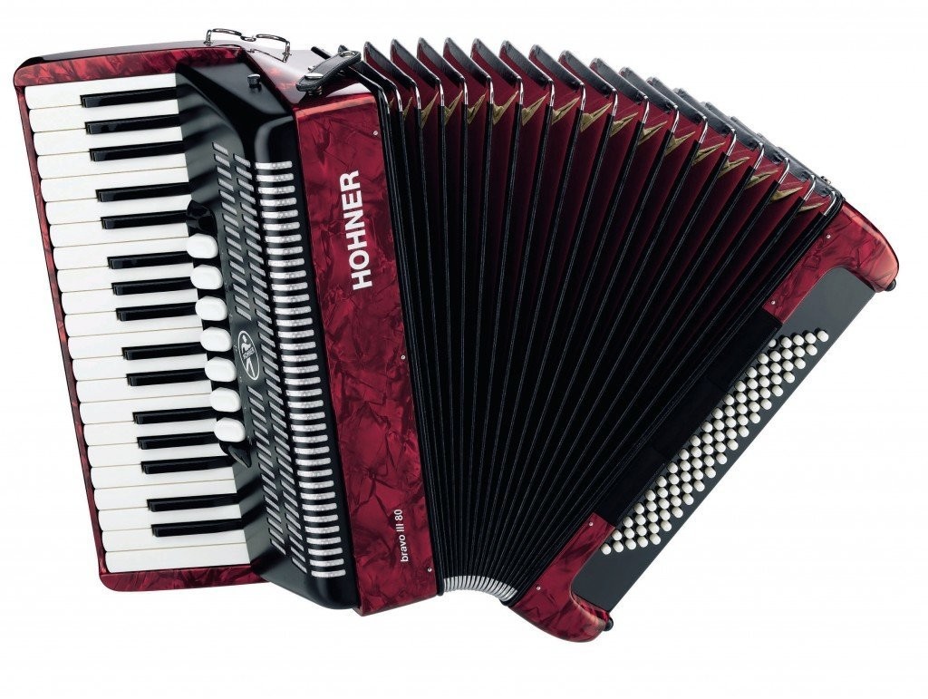 Hohner Bravo III 80 Red 2017